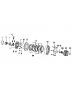 Vilebrequin MZ ETZ 250, Piston MZ ETZ 250, entraînement Compte-tours MZ ETZ 250 - Tableau 4.4