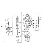 Carburateur MZ ETZ 250, pièces de carburateur MZ ETZ 250, kit réparation carburateur MZ ETZ 250, carburateur Bing - 4.9